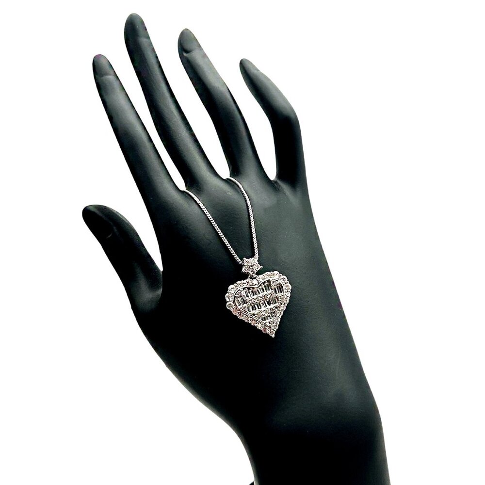 Necklace Cubic Zirconia with 925 Silver Plated Clearance Sale